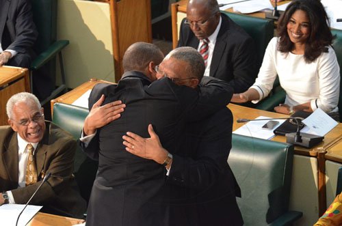 Rudolph Brown/Photographer
The opening of the new Parliament session at Gordon House on Tuesday, January 17-2012