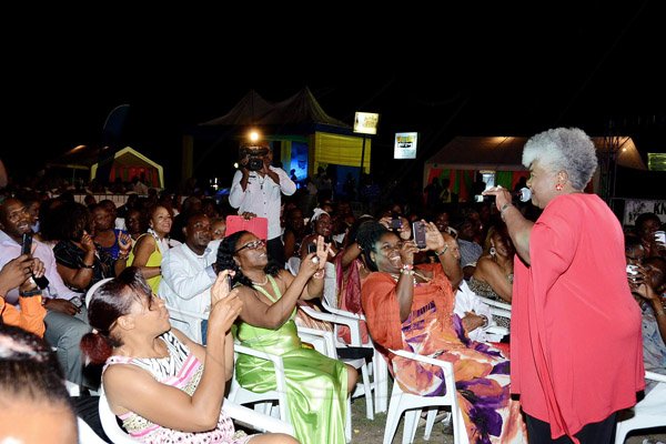 Winston Sill/Freelance Photographer
To Mom With Love Concert, held at LIME Golf Academy, New Kingston on Sunday night May 11, 2014.