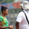Samoya Campbell and Coach Francis