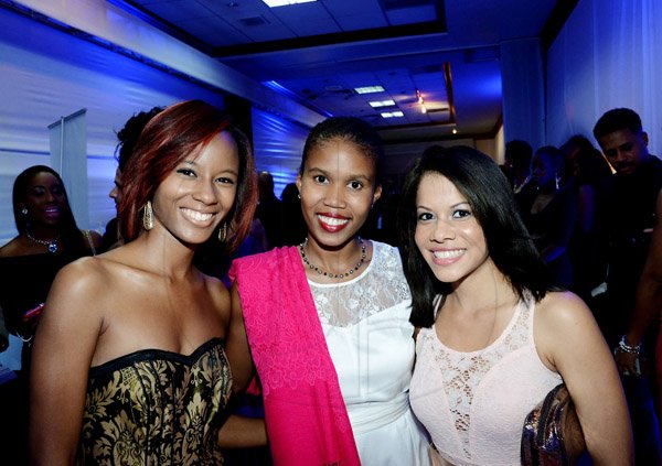 Winston Sill/Freelance Photographer
DRT Communications lovely ladies pose for the camera. From left: Stephanie Lumley, Gabrielle Miller and Krystalle Sheil at the ULTRA Black Tie Awards.
