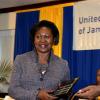 Winston Sill/Freelance Photographer
United Way of Jamaica annual Nation Builders'  Awards and  Employee Awards Ceremony, Held at the Jamaica Pegasus Hotel, New Kingston on Thursday September 11, 2014. Here is Claudette Christie, of the Jamaica Co-operative Credit Union League.