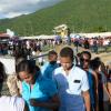 Gladstone Taylor / Photographer

UWI students and faculty attempt to break guinness world record for the longest chain of perons clasping hands in a stance against violence