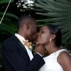 Winston Sill/Freelance Photographer
Jermaine and Ruth-Ann Hibbert  1st kiss as newly weds