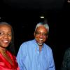 Winston Sill / Freelance Photographer
UWI Vice Chancellor Prof. Nigel Harris host Christmas Party, held at Long Mountain Road, UWI, Mona on Thursday night December 8, 2011.Here are Dr. Marceline Collins-Figueroa (left); Prof. Harris (centre); and Dr. Peter Figueroa (right).