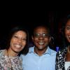 Winston Sill/Freelance Photographer
PUBLIC AFFAIRS DESK:-----CEO at GraceKennedy Financial Group Limited Courtney Campbell joins Ernst and Young's Allison Peart (left) and Jamaica Flour Mills' Maxine Smith at the Victoria Mutual Building Society Anniversary Reception, held at The East Lawn, Devon House, Hope Road on Friday night November 14, 2014.