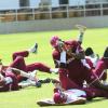 Ian Allen/Photographer
Windies Indies Cricket team in training.