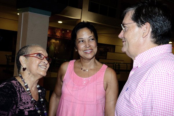 Winston Sill/Freelance Photographer
Women's Leadership Initiative (WLI) host Reception before the showing of the movie The Hundred-Foot Journey, held at Palace Cineplex, Sovereign Centre, Liguanea on Thursday night August 14, 2014.