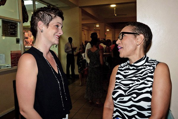 Winston Sill/Freelance Photographer
Women's Leadership Initiative (WLI) host Reception before the showing of the movie The Hundred-Foot Journey, held at Palace Cineplex, Sovereign Centre, Liguanea on Thursday night August 14, 2014.
