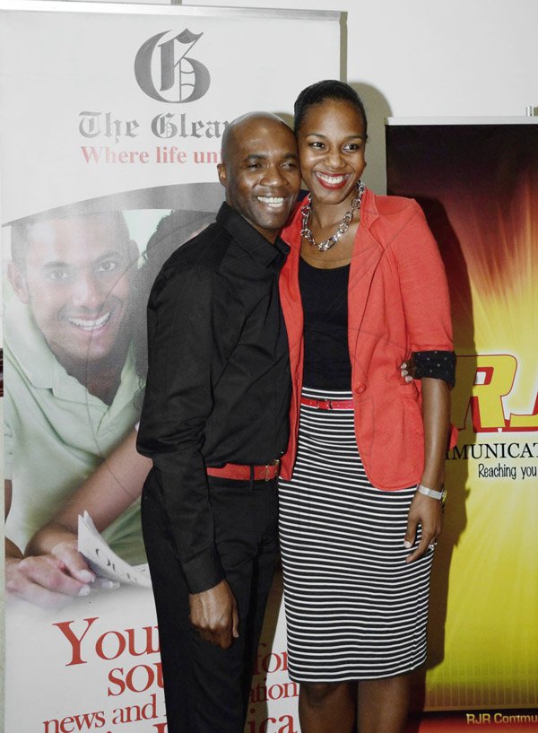 Winston Sill/Freelance Photographer
PUBLIC AFFAIRS DESK:----- Artistic Director of Ailey II Troy Powell, shares lens time with Terri-Karelle Reid, Online Brand Manager at Gleaner
Wolmers Trust presents the Media Launch of Ailey2, held at the Jamaica Pegasus Hotel, New Kingston on Thursday night may 29, 2014.