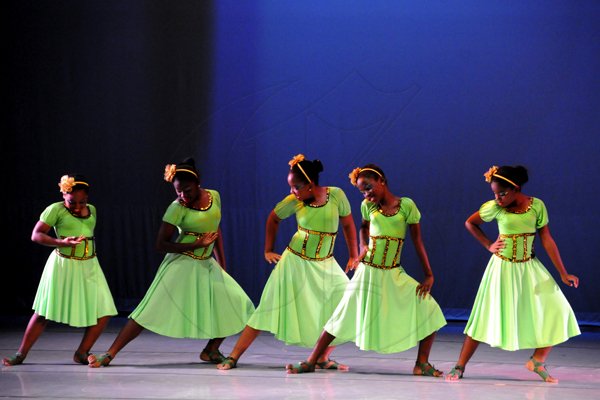 Winston Sill / Freelance Photographer
Wolmer's Dance Troupe 22nd Season of Dance, titled "Series", held at the Little Theatre, Tom Redcam Avenue on Saturday night September 29, 2012.