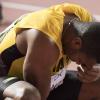 Yohan Blake finishes fifth in the 100m men finals at the