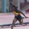 Jonielle Smith competing in the women 100m semi final 2019 IAAF World Athletic Championships held at the Khalifa International Stadium in Doha, Qatar on Sunday September 29, 2019.