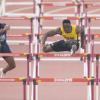 Ronald Levy competing in the the men 110m hurdle event at the  2019 IAAF World Athletic Championships held at the Khalifa International Stadium in Doha, Qatar on Monday September 30, 2019. Levy advances to the next round with a time of 13.48 seconds.
