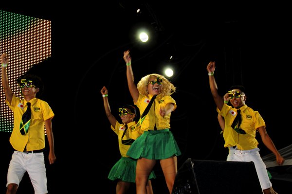 Winston Sill / Freelance Photographer
Jamaica 50 Golden Jubilee Village presents the World Reggae Dance Competition  and Rhythms of Jamaican Fashions, held at Independence Park on Saturday night August 4, 2012.