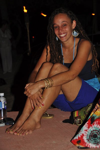 Janet Silvera Photo
 
Kimani McDonald at the opening of the Caribbean Yoga Conference on the Hilton Rose Hall Resort and Spa Sugar Mill beach in Montego Bay last Thursday night