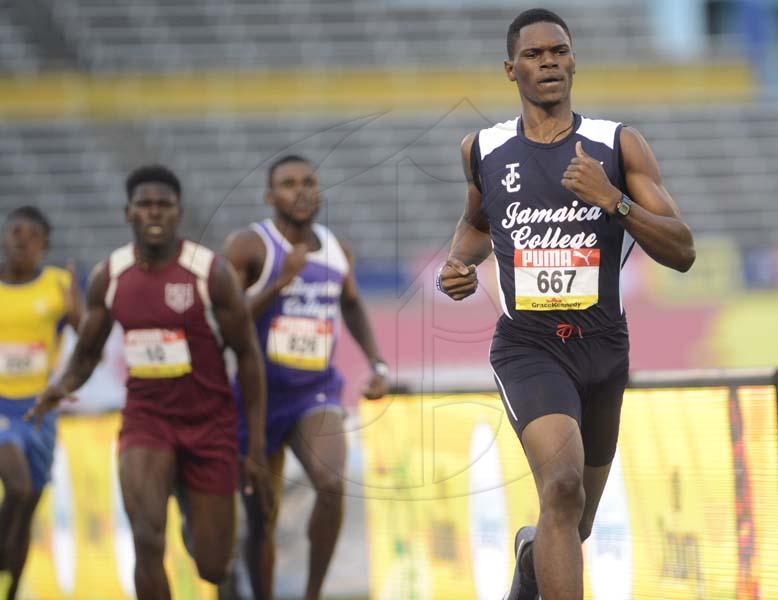 Jamaica GleanerGallery|Day one ISSA Boys' and Girls' Championship|482672_